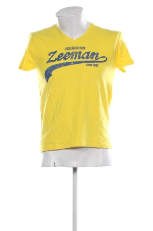 Męski T-shirt Zeeman, Rozmiar S, Kolor Żółty, Cena 32,99 zł, #136781756