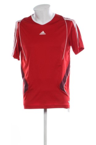 Męski T-shirt Adidas, Rozmiar M, Kolor Czerwony, Cena 67,99 zł, #136782504