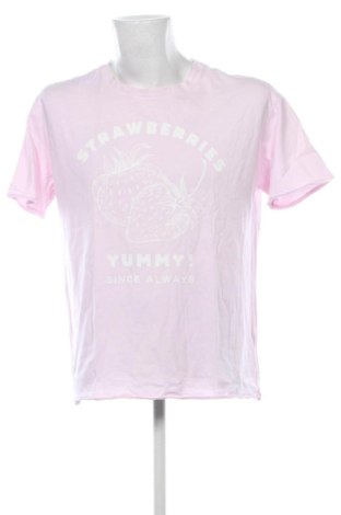 Męski T-shirt Reserved, Rozmiar L, Kolor Różowy, Cena 14,19 zł, #136783231