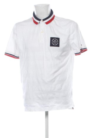 Męski T-shirt Tommy Hilfiger, Rozmiar L, Kolor Biały, Cena 228,00 zł, #136784197