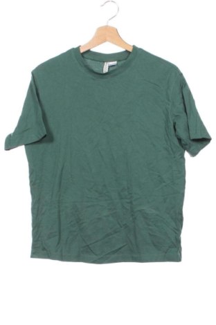 Мъжка тениска H&M, Размер XS, Цвят Зелен, Цена 9,20 €, #136790924