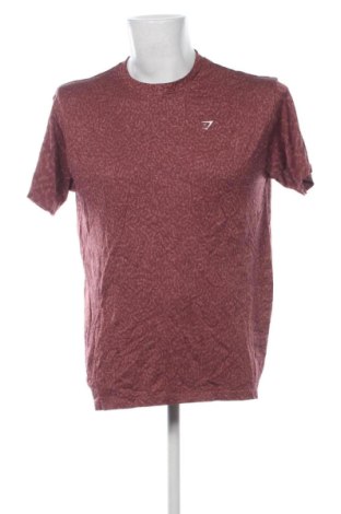 Męski T-shirt Gymshark, Rozmiar M, Kolor Czerwony, Cena 41,99 zł, #136791134