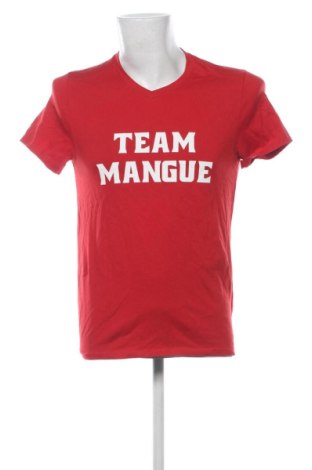 Męski T-shirt Decathlon, Rozmiar L, Kolor Czerwony, Cena 29,99 zł, #136792198