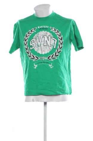 Męski T-shirt Seven Sisters, Rozmiar M, Kolor Zielony, Cena 46,99 zł, #136794459
