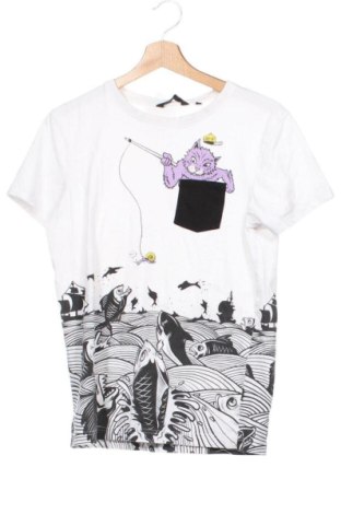Мъжка тениска Cropp, Размер XS, Цвят Бял, Цена 7,66 €, #136796016