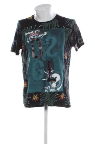 Męski T-shirt Desigual, Rozmiar L, Kolor Kolorowy, Cena 82,99 zł, #136796366