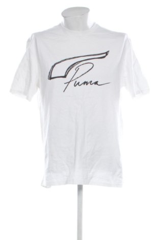 Мъжка тениска PUMA, Размер M, Цвят Бял, Цена 12,47 €, #136804456