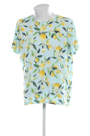 Męski T-shirt Jean Pascale, Rozmiar 3XL, Kolor Kolorowy, Cena 43,99 zł, #136805788