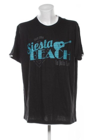 Męski T-shirt Identic, Rozmiar 4XL, Kolor Czarny, Cena 47,99 zł, #136806455