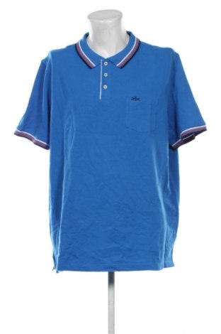 Męski T-shirt Walbusch, Rozmiar 3XL, Kolor Niebieski, Cena 87,99 zł, #136806889
