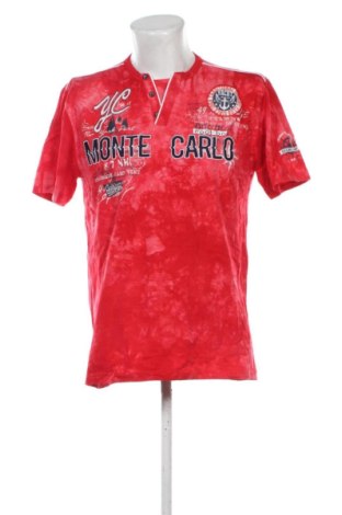 Męski T-shirt Violento, Rozmiar 3XL, Kolor Czerwony, Cena 39,99 zł, #136814374
