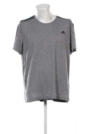 Męski T-shirt Adidas, Rozmiar 3XL, Kolor Szary, Cena 72,99 zł, #136814491