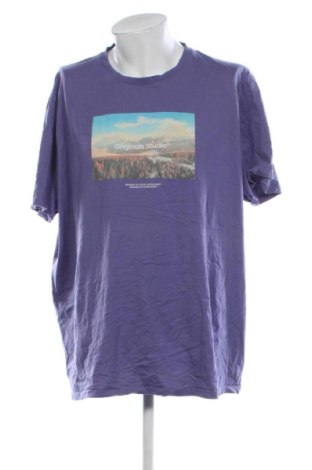 Мъжка тениска Jack & Jones, Размер 5XL, Цвят Лилав, Цена 12,78 €, #136815012
