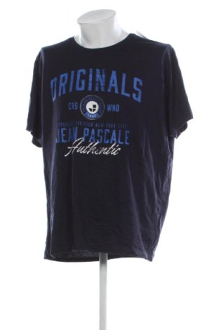 Męski T-shirt Jean Pascale, Rozmiar 3XL, Kolor Niebieski, Cena 52,99 zł, #136815134