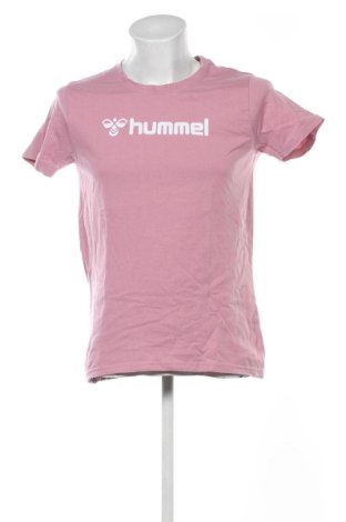 Мъжка тениска Hummel, Размер M, Цвят Розов, Цена 10,00 €, #136818496