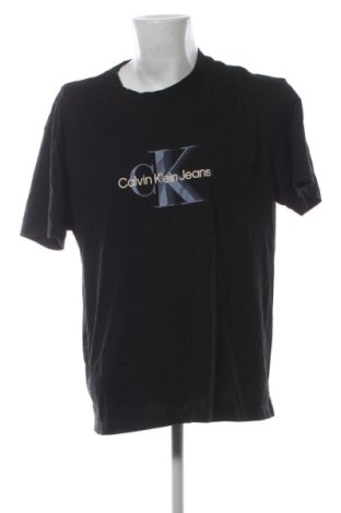 Męski T-shirt Calvin Klein, Rozmiar 3XL, Kolor Czarny, Cena 177,99 zł, #136819536