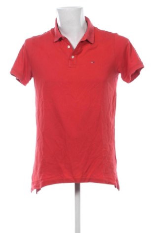 Мъжка тениска Tommy Hilfiger, Размер L, Цвят Червен, Цена 50,10 €, #136819760