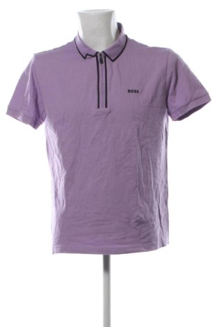 Męski T-shirt BOSS, Rozmiar L, Kolor Fioletowy, Cena 292,99 zł, #136820950