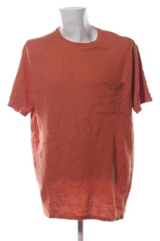 Męski T-shirt Kiabi, Rozmiar 3XL, Kolor Pomarańczowy, Cena 47,99 zł, #136821459