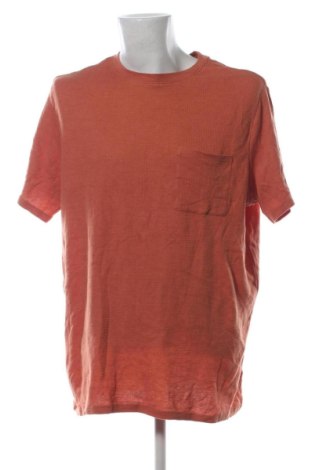 Męski T-shirt Kiabi, Rozmiar 3XL, Kolor Pomarańczowy, Cena 47,99 zł, #136821496