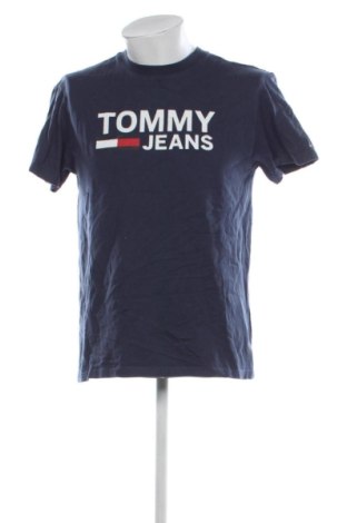 Męski T-shirt Tommy Jeans, Rozmiar M, Kolor Niebieski, Cena 98,99 zł, #136824275