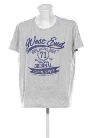 Męski T-shirt Angelo Litrico, Rozmiar 3XL, Kolor Szary, Cena 36,99 zł, #136826449