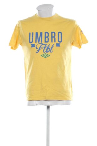 Męski T-shirt Umbro, Rozmiar M, Kolor Żółty, Cena 48,23 zł, #136826594