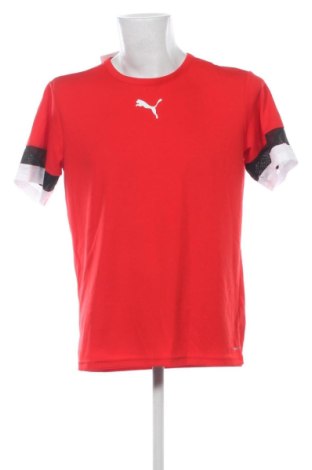 Męski T-shirt PUMA, Rozmiar L, Kolor Czerwony, Cena 63,99 zł, #136826967