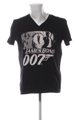Męski T-shirt James & Son, Rozmiar XL, Kolor Czarny, Cena 64,99 zł, #136828167
