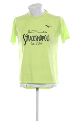 Мъжка тениска Mizuno, Размер S, Цвят Жълт, Цена 12,78 €, #136836194