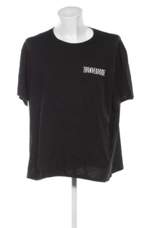 Męski T-shirt Decathlon, Rozmiar 4XL, Kolor Czarny, Cena 31,99 zł, #136840143