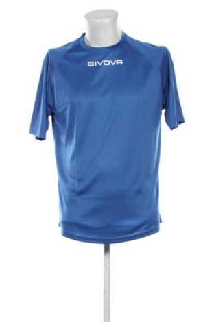 Мъжка тениска Givova, Размер L, Цвят Син, Цена 7,09 €, #136842705