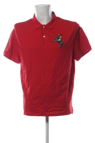 Мъжка тениска Giordano, Размер XXL, Цвят Червен, Цена 6,13 €, #136845265