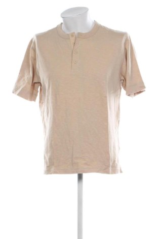 Мъжка тениска Eddie Bauer, Размер M, Цвят Бежов, Цена 8,69 €, #136848513