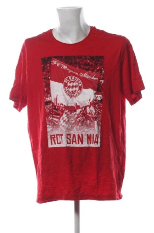 Męski T-shirt FC Bayern Munchen, Rozmiar 3XL, Kolor Czerwony, Cena 50,99 zł, #136850158