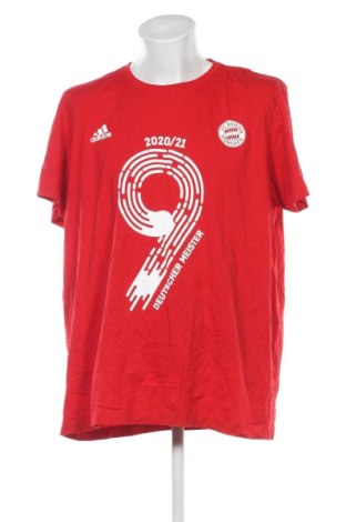 Męski T-shirt Adidas, Rozmiar 3XL, Kolor Czerwony, Cena 87,99 zł, #136851948