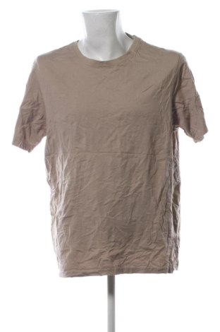Męski T-shirt Pull&Bear, Rozmiar XXL, Kolor Beżowy, Cena 51,99 zł, #136852415