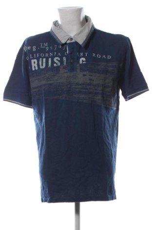 Męski T-shirt Tom Tailor, Rozmiar 3XL, Kolor Niebieski, Cena 59,99 zł, #136852676