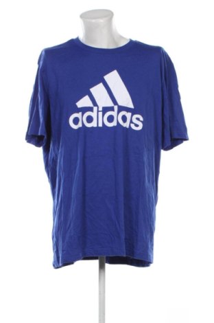 Męski T-shirt Adidas, Rozmiar 3XL, Kolor Niebieski, Cena 84,99 zł, #136855020