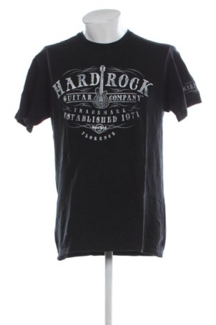 Мъжка тениска Hard Rock, Размер L, Цвят Черен, Цена 13,00 €, #136855964