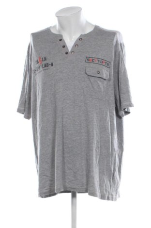 Męski T-shirt Angelo Litrico, Rozmiar 3XL, Kolor Szary, Cena 33,99 zł, #136856058