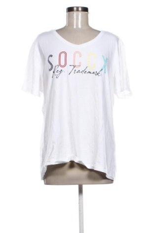 Męski T-shirt Soccx, Rozmiar 3XL, Kolor Biały, Cena 75,99 zł, #136856899