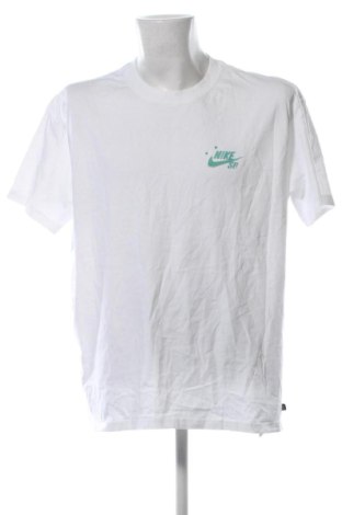 Мъжка тениска Nike, Размер XL, Цвят Бял, Цена 21,98 €, #136863304