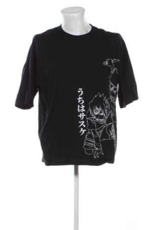 Мъжка тениска Pull&Bear, Размер XL, Цвят Черен, Цена 9,20 €, #136863829