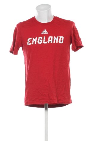 Мъжка тениска Adidas, Размер M, Цвят Червен, Цена 18,40 €, #136870447