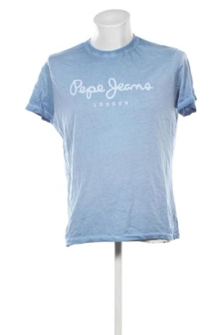 Tricou de bărbați Pepe Jeans, Mărime S, Culoare Albastru, Preț 90,99 Lei, #136870564