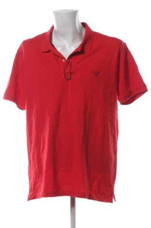 Męski T-shirt Gant, Rozmiar 3XL, Kolor Czerwony, Cena 156,99 zł, #136870985