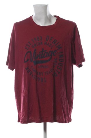 Męski T-shirt Livergy, Rozmiar 4XL, Kolor Czerwony, Cena 44,99 zł, #136871018