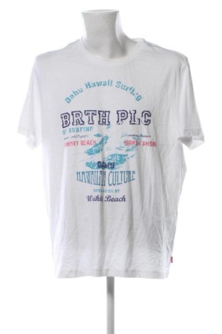 Męski T-shirt Vittorio Rossi, Rozmiar 3XL, Kolor Biały, Cena 48,99 zł, #136871361
