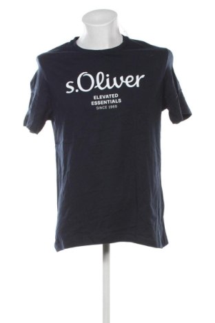Męski T-shirt S.Oliver, Rozmiar M, Kolor Niebieski, Cena 44,99 zł, #136872974